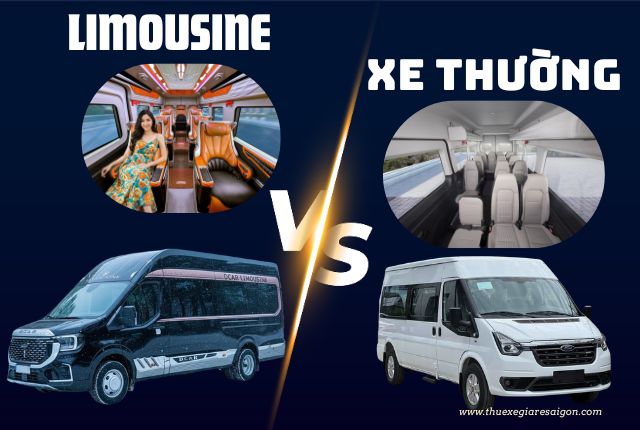 So sánh xe limousine và xe du lịch thường – Nên chọn loại nào?